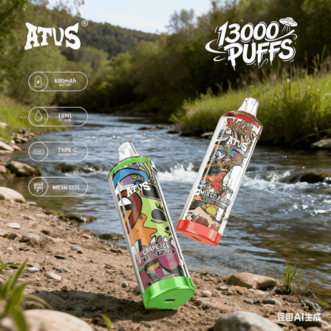 DE018 Vaper Desechable Puffs 13000 Caladas Vapers ATVS Vape