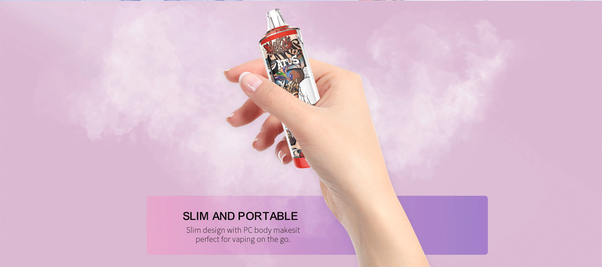 DE018 Vaper Desechable Puffs 13000 Caladas Vapers ATVS Vape