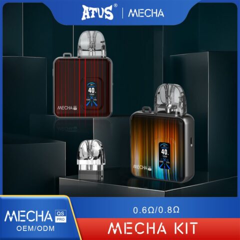 DE019 Pro Mic Dispositivo del sistema del kit de cápsulas precargado ATVS Vape