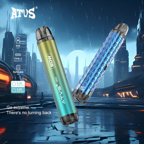 DE020 Dispositivo de sistema de kits de capsulas precargadas con flujo de aire ajustable MTL RDL ATVS Vape