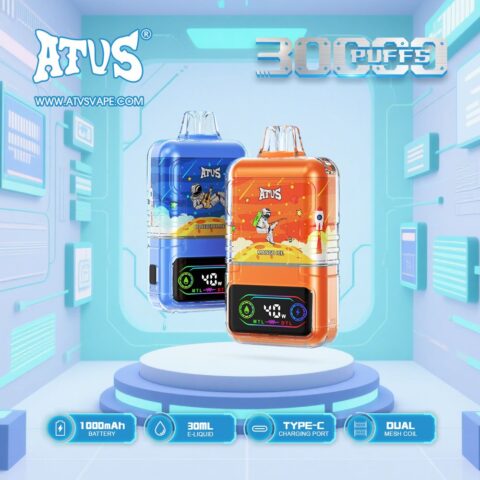 DE021 Vaper Desechable Puffs 30000 Caladas Vapers ATVS Vape