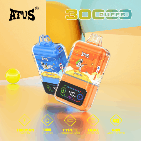 DE021 Vaper Desechable Puffs 30000 Caladas Vapers ATVS Vape