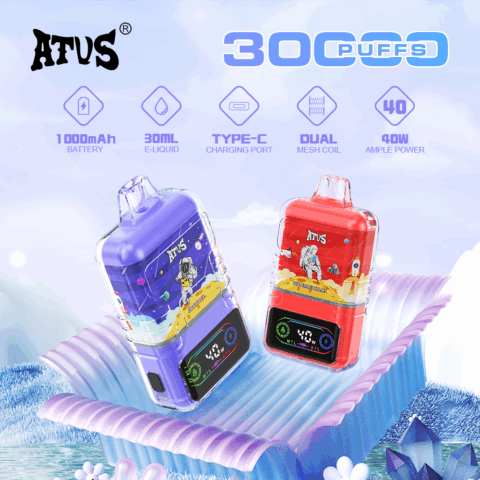 DE021 Vaper Desechable Puffs 30000 Caladas Vapers ATVS Vape