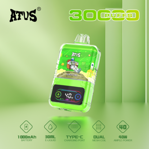 DE021 Vaper Desechable Puffs 30000 Caladas Vapers ATVS Vape