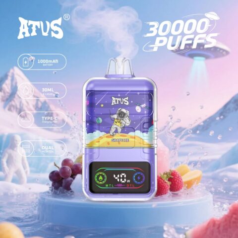 DE021 Vaper Desechable Puffs 30000 Caladas Vapers ATVS Vape