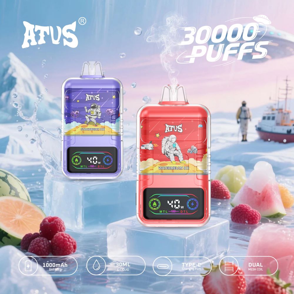 DE021 Vaper Desechable Puffs 30000 Caladas Vapers ATVS Vape