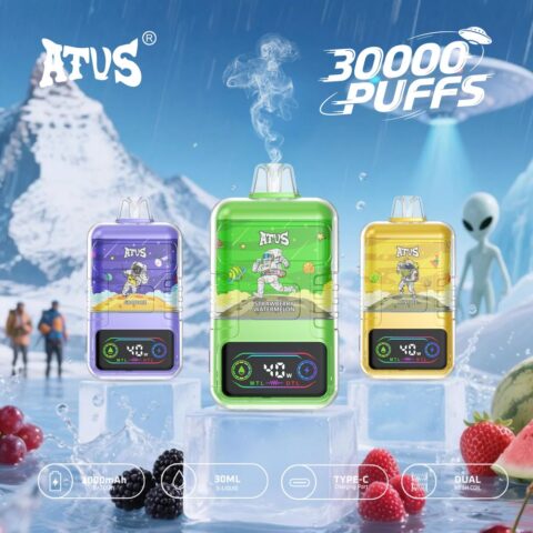 DE021 Vaper Desechable Puffs 30000 Caladas Vapers ATVS Vape