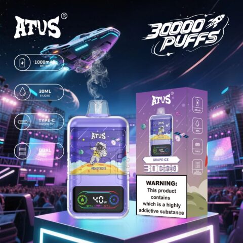 DE021 Vaper Desechable Puffs 30000 Caladas Vapers ATVS Vape