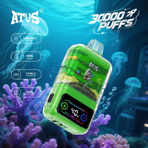 DE021 Vaper Desechable Puffs 30000 Caladas Vapers ATVS Vape