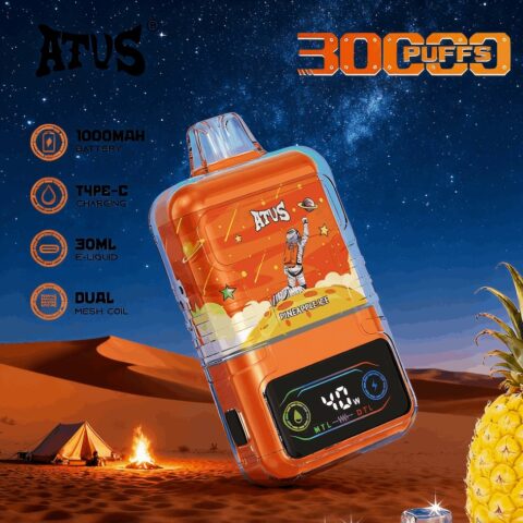 DE021 Vaper Desechable Puffs 30000 Caladas Vapers ATVS Vape