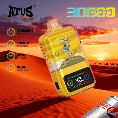 DE021 Vaper Desechable Puffs 30000 Caladas Vapers ATVS Vape