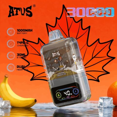 DE021 Vaper Desechable Puffs 30000 Caladas Vapers ATVS Vape