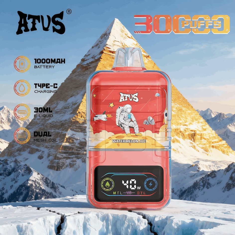 DE021 Vaper Desechable Puffs 30000 Caladas Vapers ATVS Vape