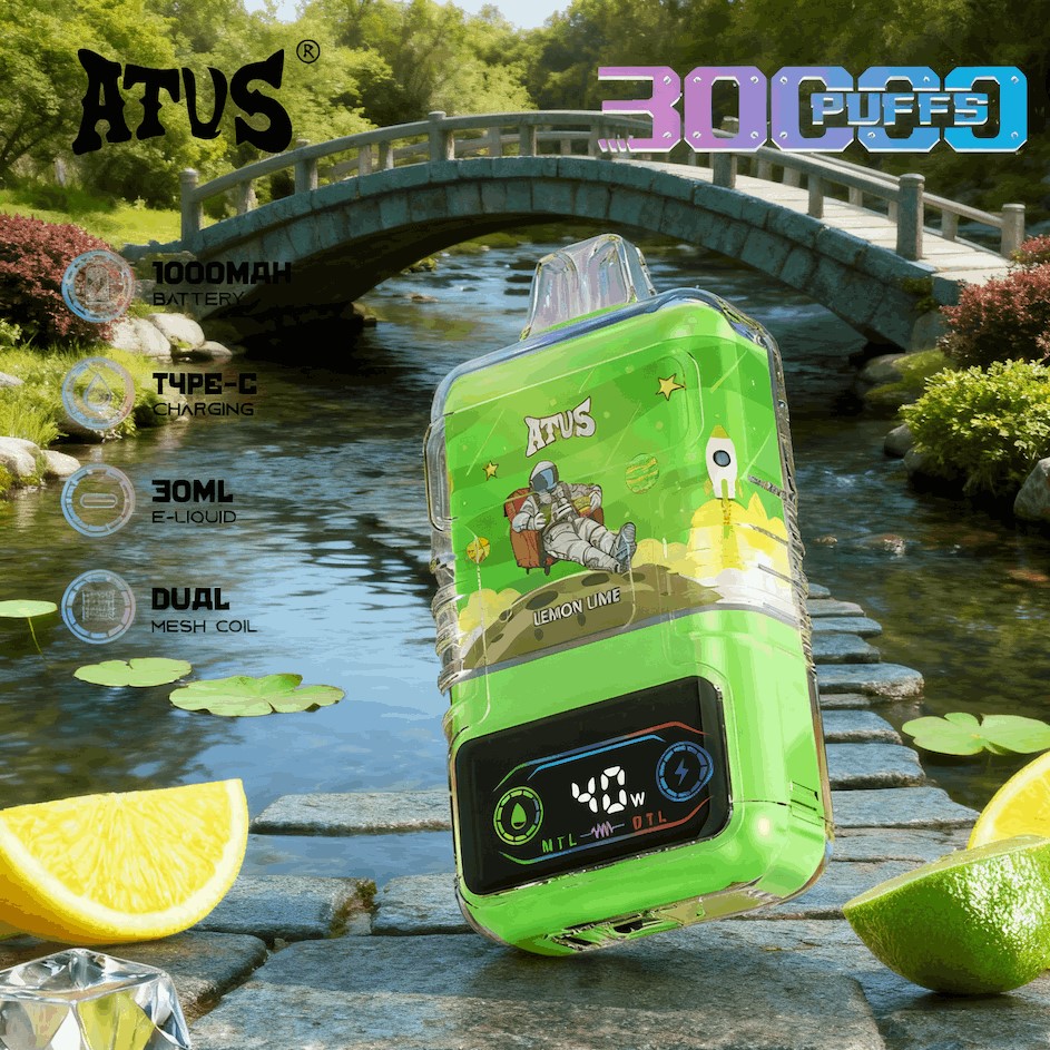 DE021 Vaper Desechable Puffs 30000 Caladas Vapers ATVS Vape