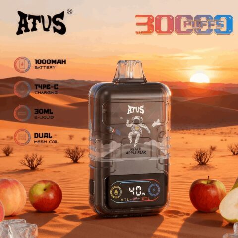 DE021 Vaper Desechable Puffs 30000 Caladas Vapers ATVS Vape