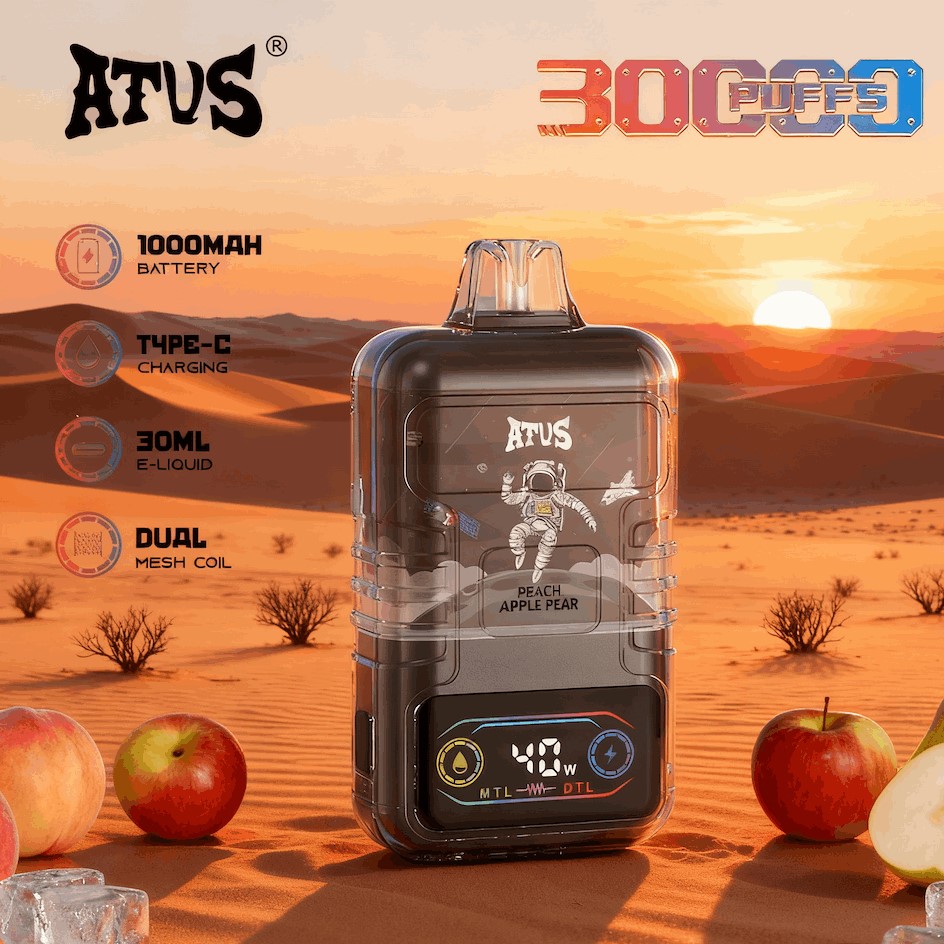 DE021 Vaper Desechable Puffs 30000 Caladas Vapers ATVS Vape