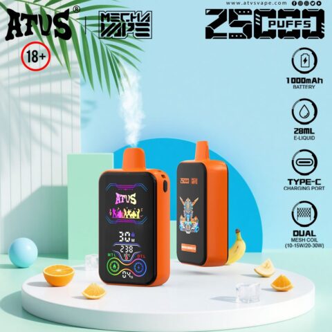 DE022 Vaper Desechable Puffs 25000 Caladas Vapers ATVS Vape