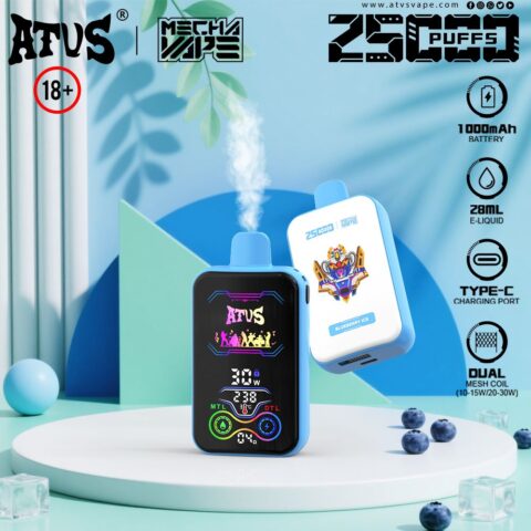 DE022 Vaper Desechable Puffs 25000 Caladas Vapers ATVS Vape