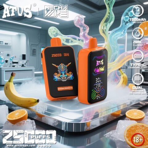 DE022 Vaper Desechable Puffs 25000 Caladas Vapers ATVS Vape