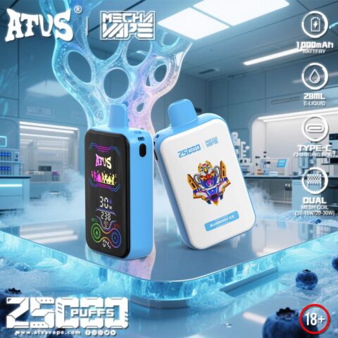 DE022 Vaper Desechable Puffs 25000 Caladas Vapers ATVS Vape