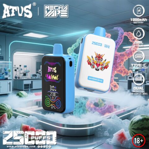 DE022 Vaper Desechable Puffs 25000 Caladas Vapers ATVS Vape