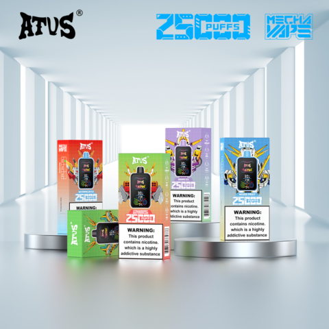 DE022 Vaper Desechable Puffs 25000 Caladas Vapers ATVS Vape