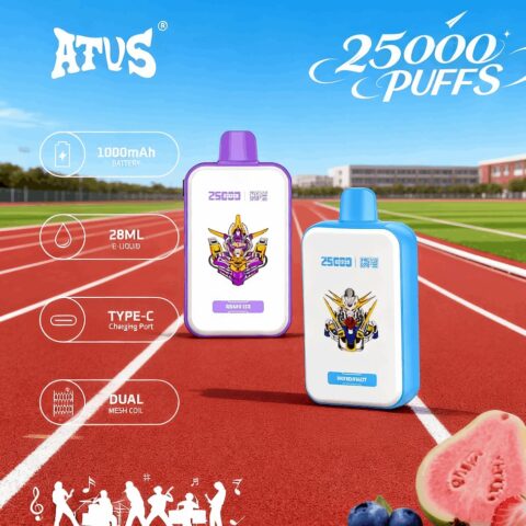 DE022 Vaper Desechable Puffs 25000 Caladas Vapers ATVS Vape