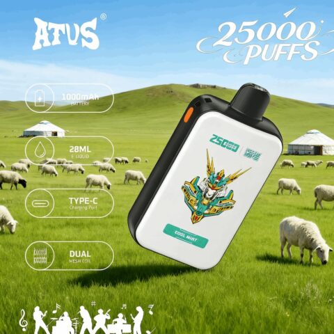 DE022 Vaper Desechable Puffs 25000 Caladas Vapers ATVS Vape