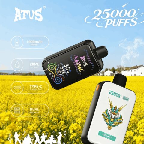 DE022 Vaper Desechable Puffs 25000 Caladas Vapers ATVS Vape