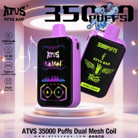 DE022 Vaper Desechable Puffs 35000 Caladas Vapers ATVS Vape