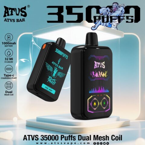 DE022 Vaper Desechable Puffs 35000 Caladas Vapers ATVS Vape