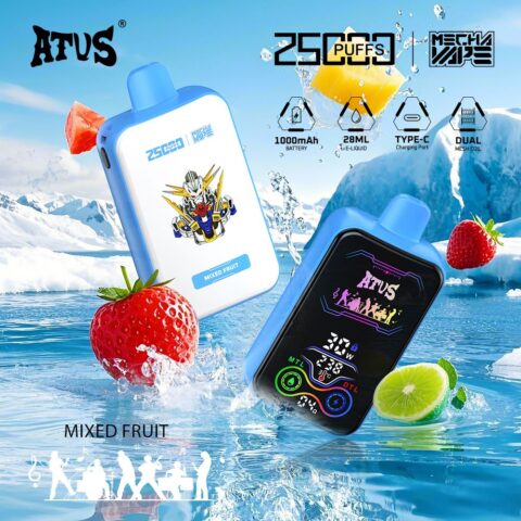 DE022 Vaper Desechable Puffs 25000 Caladas Vapers ATVS Vape