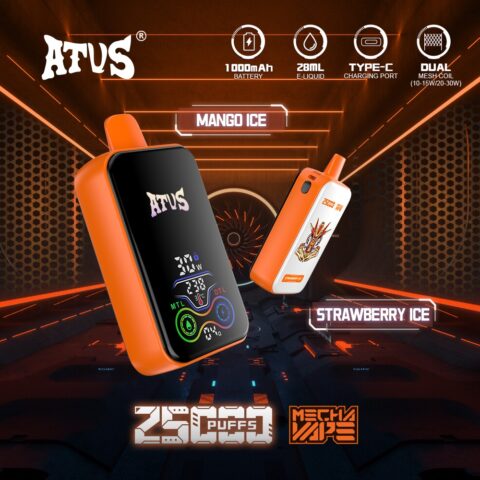 DE022 Vaper Desechable Puffs 25000 Caladas Vapers ATVS Vape