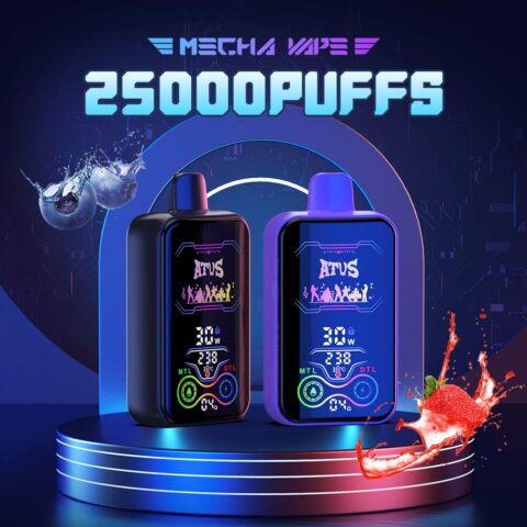 DE022 Vaper Desechable Puffs 25000 Caladas Vapers ATVS Vape