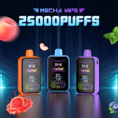 DE022 Vaper Desechable Puffs 25000 Caladas Vapers ATVS Vape
