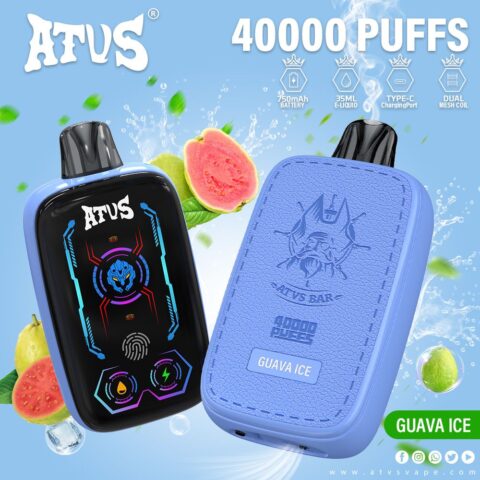 DE023 Vaper Desechable Puffs 40000 Caladas Vapers ATVS Vape