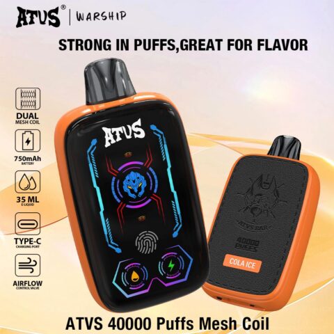 DE023 Vaper Desechable Puffs 40000 Caladas Vapers ATVS Vape
