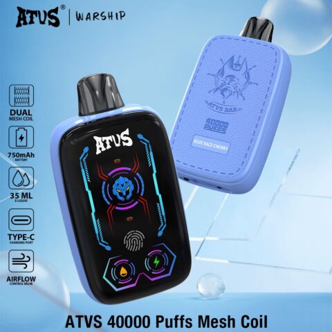 DE023 Vaper Desechable Puffs 40000 Caladas Vapers ATVS Vape