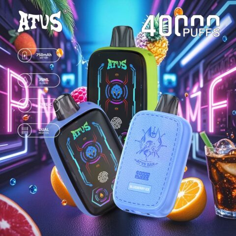 DE023 Vaper Desechable Puffs 40000 Caladas Vapers ATVS Vape