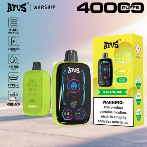 DE023 Vaper Desechable Puffs 40000 Caladas Vapers ATVS Vape