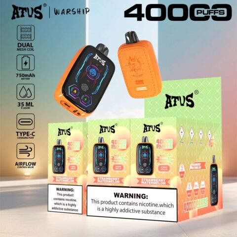 DE023 Vaper Desechable Puffs 40000 Caladas Vapers ATVS Vape