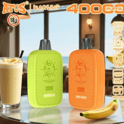 DE023 Vaper Desechable Puffs 40000 Caladas Vapers ATVS Vape