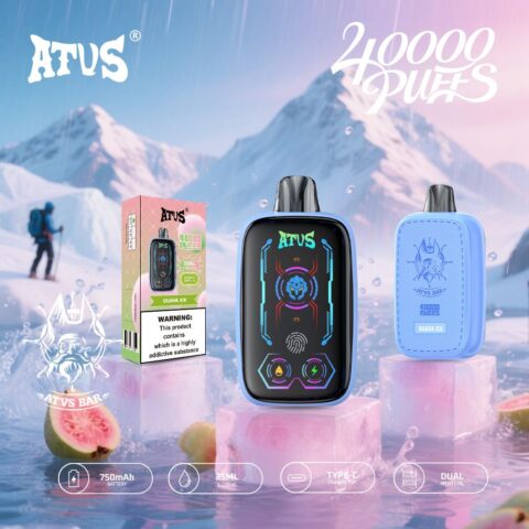DE023 Vaper Desechable Puffs 40000 Caladas Vapers ATVS Vape