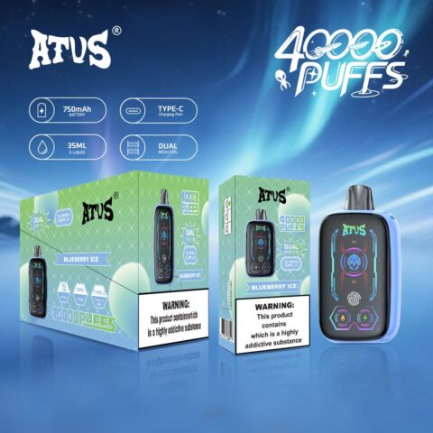 DE023 Vaper Desechable Puffs 40000 Caladas Vapers ATVS Vape