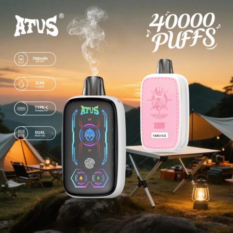 DE023 Vaper Desechable Puffs 40000 Caladas Vapers ATVS Vape