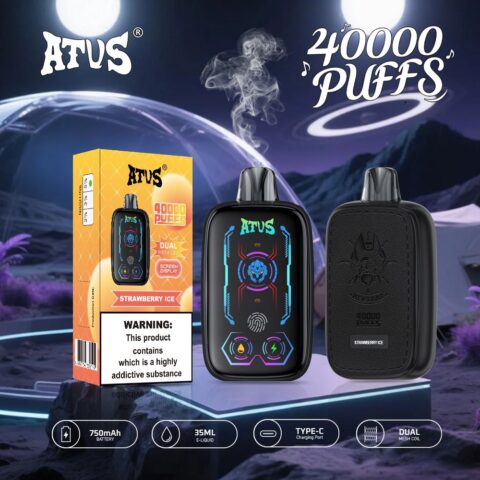 DE023 Vaper Desechable Puffs 40000 Caladas Vapers ATVS Vape