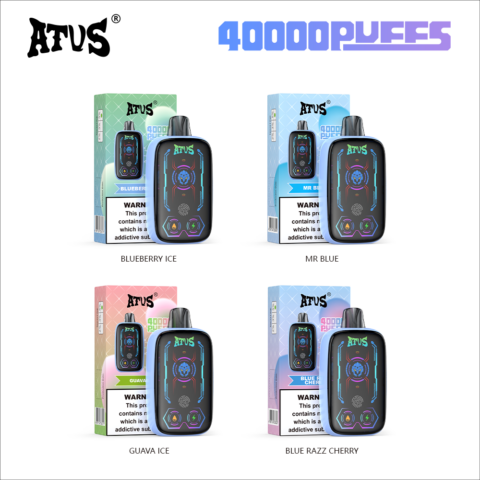 DE023 Vaper Desechable Puffs 40000 Caladas Vapers ATVS Vape