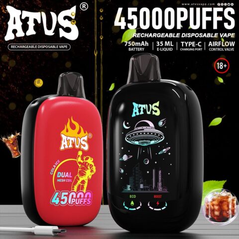 DE027 Vaper Desechable Puffs 45000 Caladas Vapers ATVS Vape
