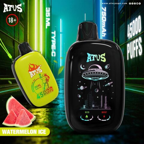 DE027 Vaper Desechable Puffs 45000 Caladas Vapers ATVS Vape