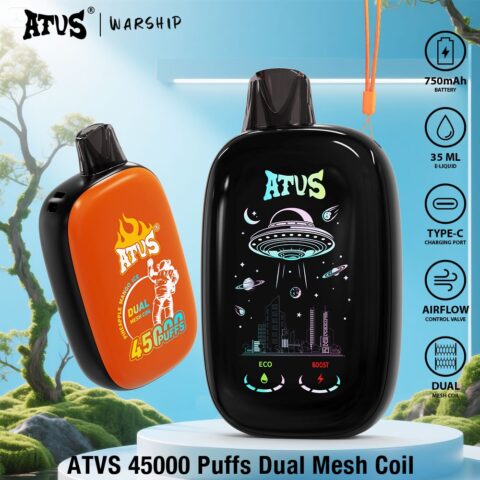 DE027 Vaper Desechable Puffs 45000 Caladas Vapers ATVS Vape